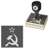 Flagge der UdSSR - sowjetische Gewerkschaft Gummistempel (Stempel)