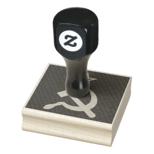Flagge der UdSSR - sowjetische Gewerkschaft Gummistempel