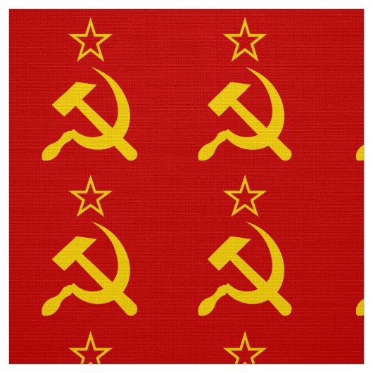 Flagge der UdSSR - sowjetische Gewerkschaft Stoff (Muster)