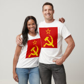 Flagge der UdSSR - sowjetische Gewerkschaft T-Shirt (Unisex)