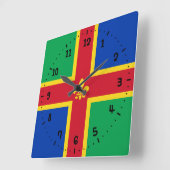 Flagge der Uhr der Lincolnshire Square (Winkel)