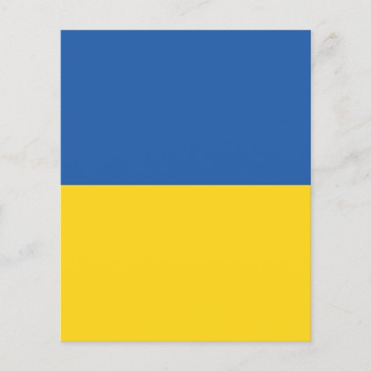 Flagge der Ukraine (Vorderseite)