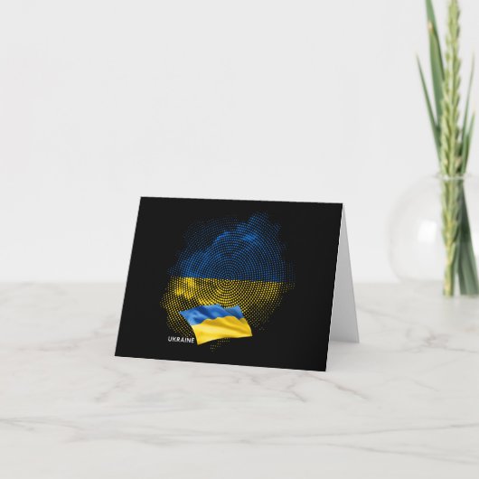 Flagge der Ukraine (Vorderseite)