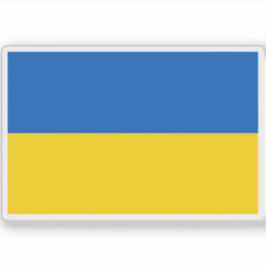 Flagge der Ukraine Aufkleber
