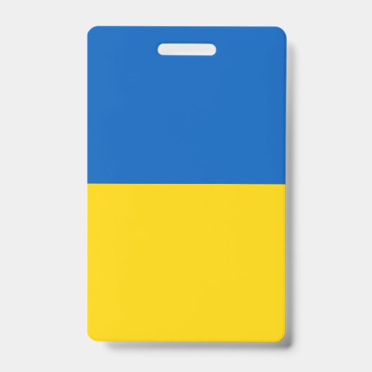 Flagge der Ukraine Ausweis (Vorderseite)