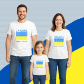 Flagge der UKRAINE Baby T-shirt