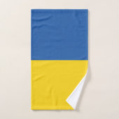 Flagge der Ukraine Badhandtuch Set (Handtuch)