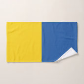 Flagge der Ukraine Badhandtuch Set (Handtuch)