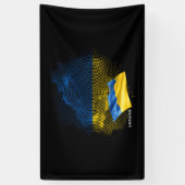 Flagge der Ukraine Banner (Vertikal)
