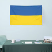 Flagge der Ukraine Banner (Messeveranstaltung)