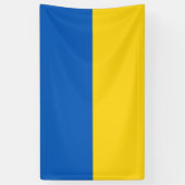 Flagge der Ukraine Banner (Vertikal)
