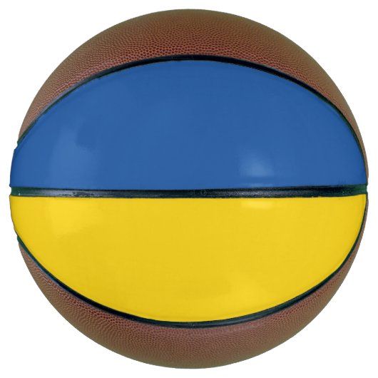 Flagge der Ukraine Basketball (Vorderseite)