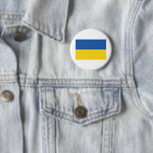 Flagge der Ukraine Button (Beispiel)