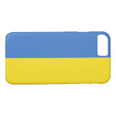 Flagge der Ukraine Case-Mate iPhone Hülle (Rückseite (Horizontal))
