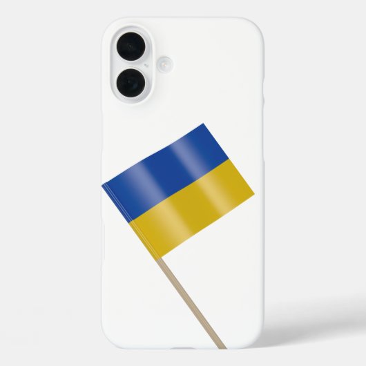 Flagge der Ukraine Case-Mate iPhone Hülle (Rückseite)