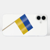 Flagge der Ukraine Case-Mate iPhone Hülle (Rückseite (Horizontal))