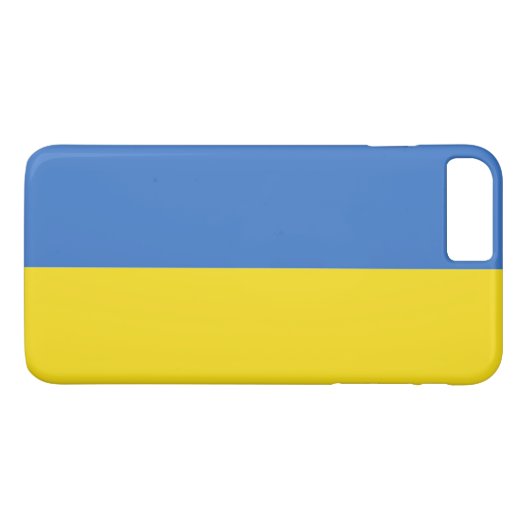 Flagge der Ukraine Case-Mate iPhone Hülle (Rückseite (Horizontal))