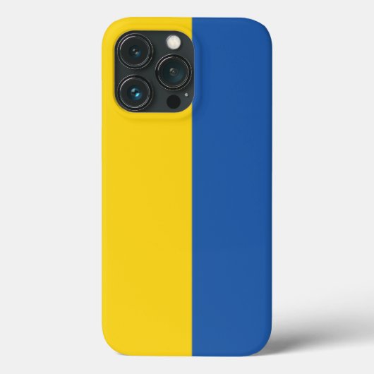 Flagge der Ukraine Case-Mate iPhone Hülle (Rückseite)