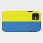 Flagge der Ukraine Case-Mate iPhone Hülle (Rückseite (Horizontal))