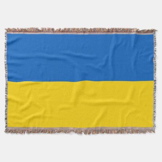 Flagge der Ukraine Decke (Vorderseite)