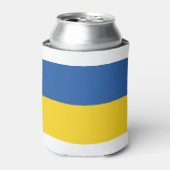 Flagge der Ukraine Dosenkühler (Kanne Vorderseite)