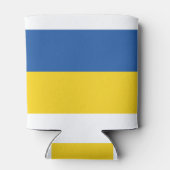 Flagge der Ukraine Dosenkühler (Rückseite)