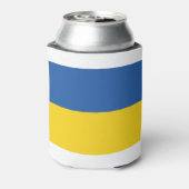 Flagge der Ukraine Dosenkühler (Kanne Rückseite)