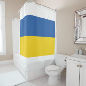 Flagge der Ukraine Duschvorhang (Beispiel)
