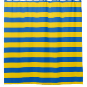 Flagge der Ukraine Duschvorhang