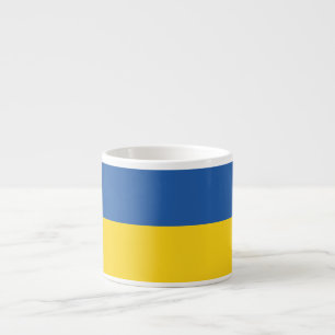 Flagge der Ukraine Espressotasse