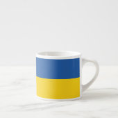 Flagge der Ukraine Espressotasse (Rechts)