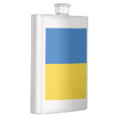 Flagge der Ukraine Flachmann (Rechts)