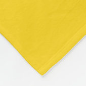 Flagge der Ukraine Fleecedecke (Ecke)