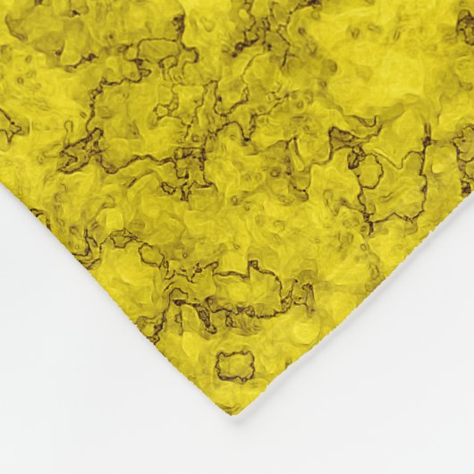 Flagge der Ukraine Fleecedecke (Ecke)