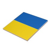 Flagge der Ukraine Fliese (Seite)