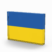Flagge der Ukraine Fotoblock (Rechts)