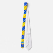 Flagge der Ukraine - Frieden - Freiheit Neck Tie Krawatte (Rückseite)