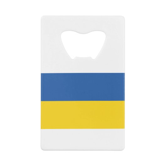 Flagge der Ukraine Geldbeutel Flaschenöffner (Vorderseite)
