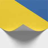 Flagge der Ukraine Geschenkpapier (Ecke)