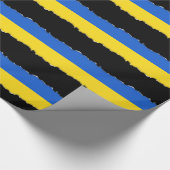 Flagge der Ukraine Geschenkpapier (Ecke)