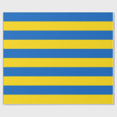 Flagge der Ukraine Geschenkpapier (Flach)