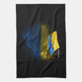 Flagge der Ukraine Geschirrtuch (Vertikal)