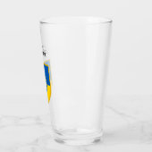 Flagge der Ukraine Glas (Links)