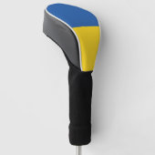 Flagge der Ukraine Golf Headcover (angewinkelt)