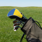 Flagge der Ukraine Golf Headcover (In SItu)