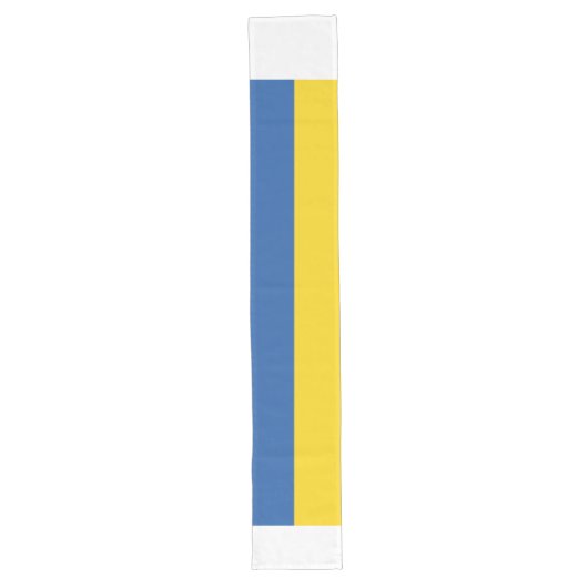 Flagge der Ukraine Großer Tischläufer (Vorderseite)