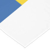 Flagge der Ukraine Großer Tischläufer (Ecke)