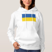 Flagge der Ukraine Hoodie (Vorderseite)