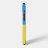 Flagge der Ukraine iPhone Hülle (Linke Seite)