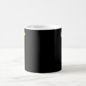Flagge der Ukraine Kaffeetasse (Mittel)